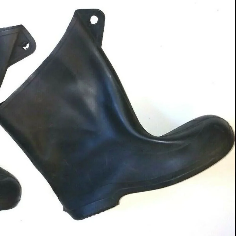 ?Tingley Workbrutes Rubber Overshoe Boots Unisex shoes cover Sz 10/11 black